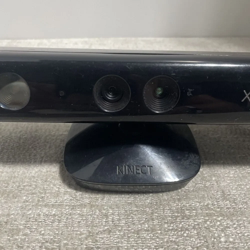 Genuine Microsoft Xbox 360 Kinect Sensor Bar Black Camera Tested And Working